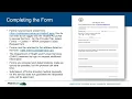 Code Request Form Provider Training