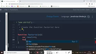 DAY-1 FUNCTIONS - 10 DAYS OF JAVASCRIPT HACKERRANK SOLUTION