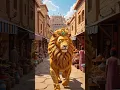 Download Lagu 🦁👑 Golden Guardian: Lion's Majestic Babylonian Tour! 🏛️✨ #animation #animatedcartoon