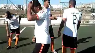 أمجاد النصر قبل مباراة نهاءي رمضان           بحضور نجم الرجاءالنجاري دندنها