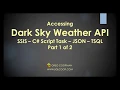 Weather Data Is Critical to Most Analytics - Dark Sky Web API and SSIS Part 1 of 2