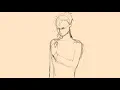 Mr Hyde and Mr Jekyll sketch animation