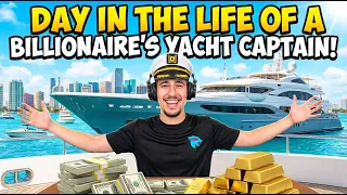 يوم في حياة قبطان يخت ملياردير دندنها