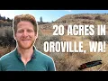 20-Acre Private Retreat for Sale in Oroville WA Off-Grid Land in Okanogan County
