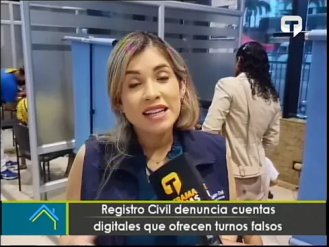 Registro Civil denuncia cuentas digitales que ofrecen turnos falsos