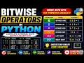 Bitwise Operators in Python Complete Tutorial with Binary Examples