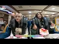 nmixx singing 'roller coaster' while riding a roller coaster