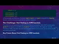 Unit Testing AWS Lambda Functions with Pytest