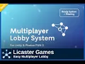 Easy Multiplayer Lobby System for Unity Photon
