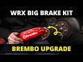 2015-2019 Subaru WRX Big Brake Kit Brembo Install and Comparison - OEM STi Brembo Upgrade