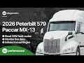2026 Peterbilt 579 Paccar MX-13 Live Demo with OTR Diagnostics Scan Tool