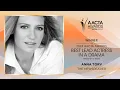 Anna Torv The Newsreader wins the AACTA Award for Best Lead Actress in a Drama