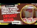 Dinar RV News Today URGENT CBI Decreasing Printed Dinar Notes What This Means for IQD s Value WOW