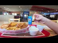 DAIRY QUEEN POV EATING CRISPY CHICKEN TENDERS FRENCH FRIES GRAVY TRXAS TOAST ASMR MUKBANG SHOW