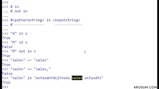 Python Membership Operators