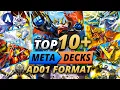 TOP 10 META DECKS AD01 Format 2026 Digimon Card Game TCG