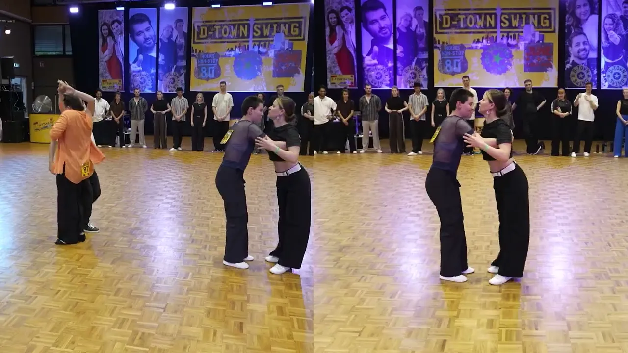 Christina Landowski & Iryna Sarnitska - 2nd place Advanced Jack&Jill Finals - D-Town Swing 2026