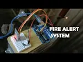 Fire Alert System Using CNN Keras Model In Python IOT Project