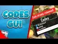 CHECK DESCRIPTION FOR NEW VERSION How To Make A Codes Gui HowToRoblox