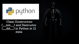 Class Constructors init and Destructor del