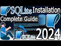 How to install SQLite3 on Windows 2024 Update Create Database Table in SQL Complete Guide