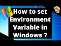 How to set Environment Variable in Windows 7