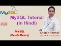 Delete record from MySQL table using PHP 2020 In Hindi