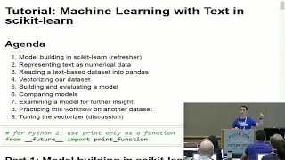 Machine Learning with Text in scikit-learn PyCon 2016