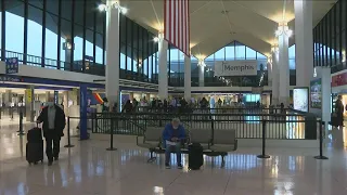 Memphis International Airport remains open but most departing flights canceled for Thursday