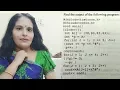 Array and pointer based output calculation in c
