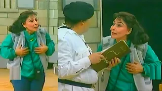 المشهد اللي اتسبب فى سجن سهير البابلي لما خرجت عن النص على المسرح ضحك للركب اومال دول ايه كرومبتين 