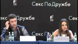 Mila Kunis chews out Russian reporter - in Russian