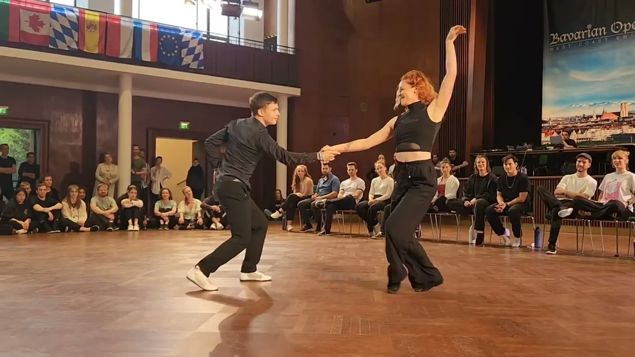 "Diamonds"Leo Lorenzo&Alyssa Glanville- 3rd place All-Stars/Champs SS Final Bavarian Open WCS 2024