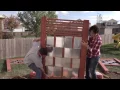 Lowe s Creative Ideas Building an Outdoor Privacy Screen