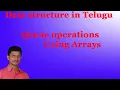 Queue operations using Arrays Data Structure By Mr Sivarao