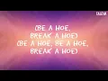 Shirin David - Be a Hoe/Break a Hoe (Lyric Video) ft. Kitty Kat