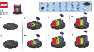 LEGO instructions - Promotional - 6532683 - Pride Flag