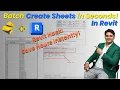 PyRevit Trick Batch Create Sheets in Revit Save Hours Instantly PyRevit Step-by-Step Tutorial