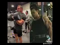The Mass Mentality 100lbs Dumbbell Curls