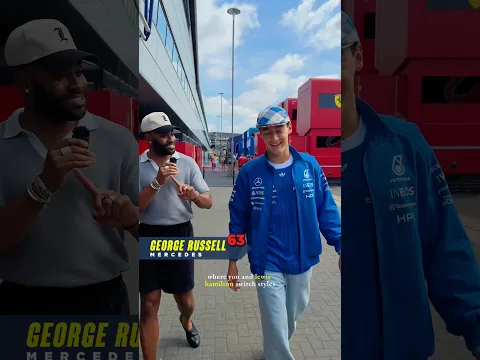 Fashion Chat w/ GEORGE RUSSELL (Formula 1 Driver) F1 Style