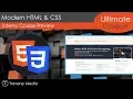 Udemy Course Alert - Modern HTML CSS