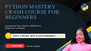 Python Mastery Crash Course for Beginners Master Python Sets in Minutes