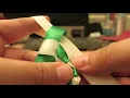 Easy Tutorial Two-Colored Ribbon Lei