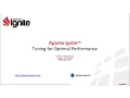Tuning Apache Ignite for Optimal Performance