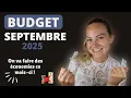 Download Lagu BUDGET SEPTEMBRE 2025 - La rentrée et le début du challenge 0 dépenses