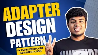 Adapter Design Pattern Explained Real world Example Code Walkthrough LLD Tamil