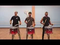 Week 3 of the Vic Firth Basic 40 Rudiment Challenge