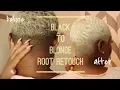 HOW TO Root Retouch for Platinum Blonde Hair at home BetheBeat