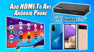 Easily Add MI To Any Android Phone Or Tablet With A Cheap Displaylink Dock