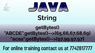 how to convert string into byte array in java getBytes method in java